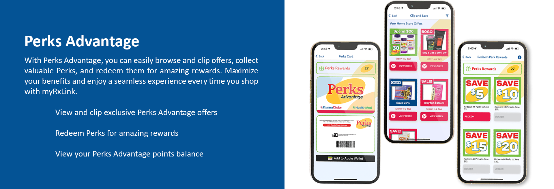 Perks Advantage Banner